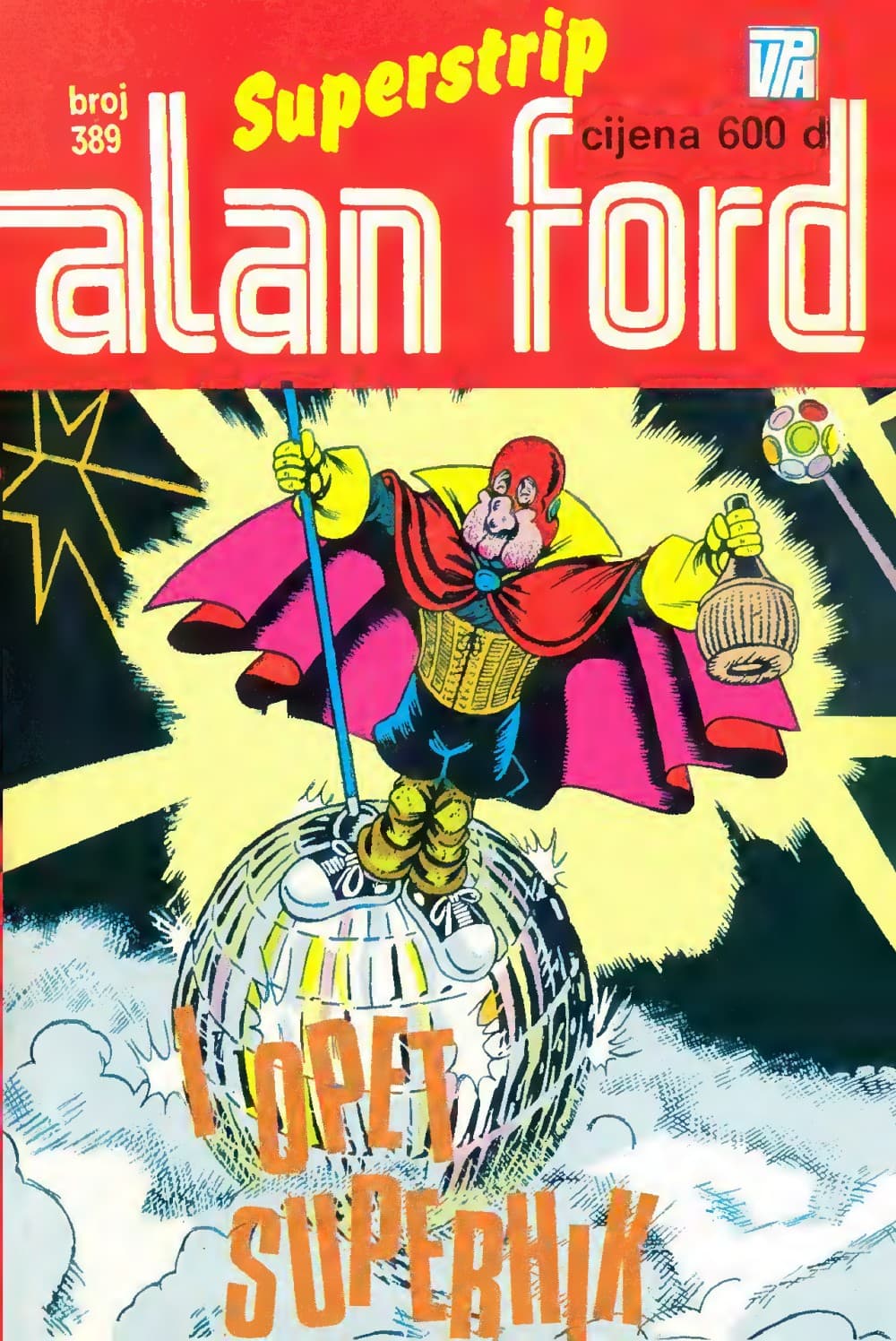 Naslovnica: Alan Ford klasik br. 225