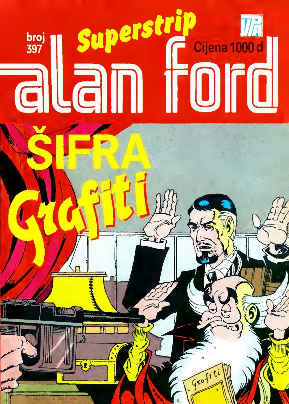 Naslovnica: Alan Ford klasik br. 228