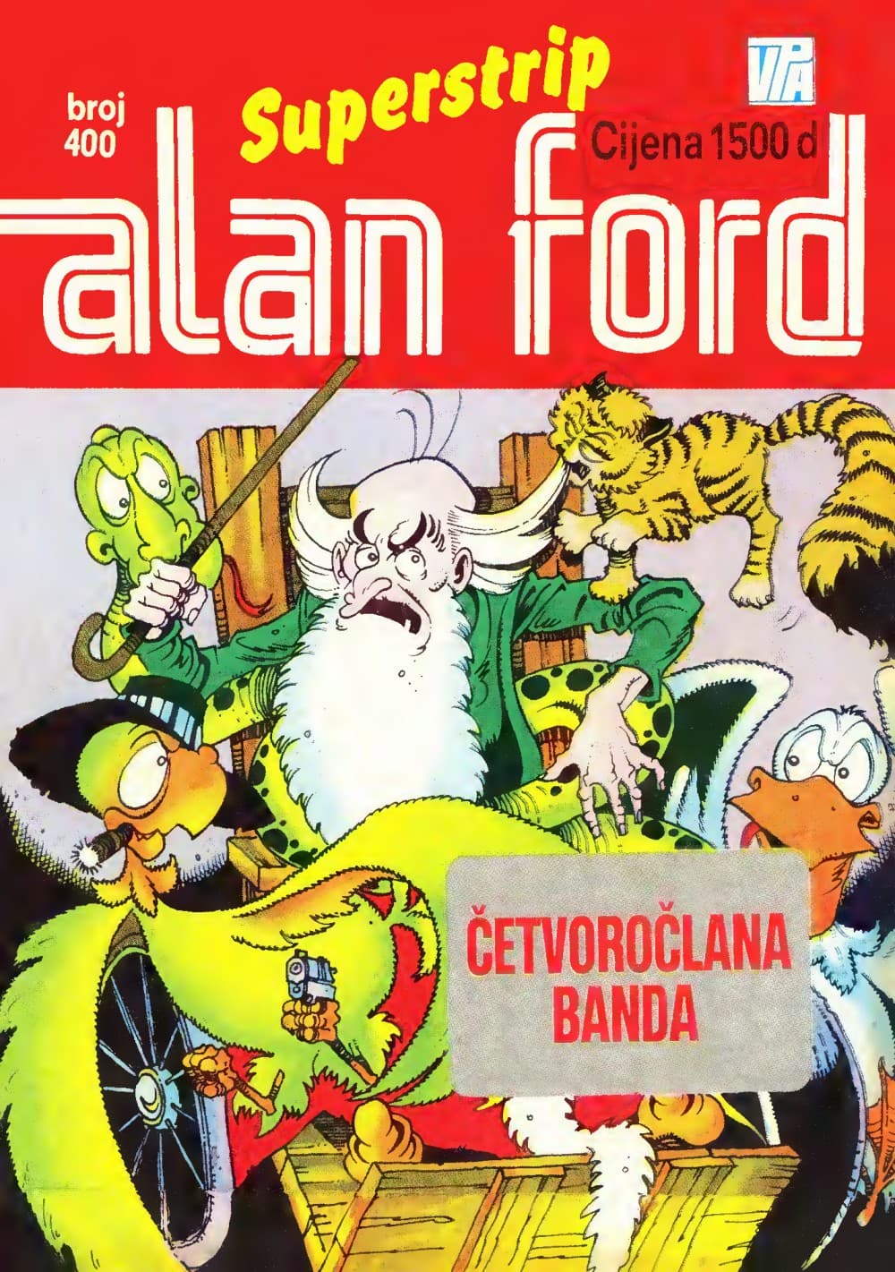 Naslovnica: Alan Ford klasik br. 230