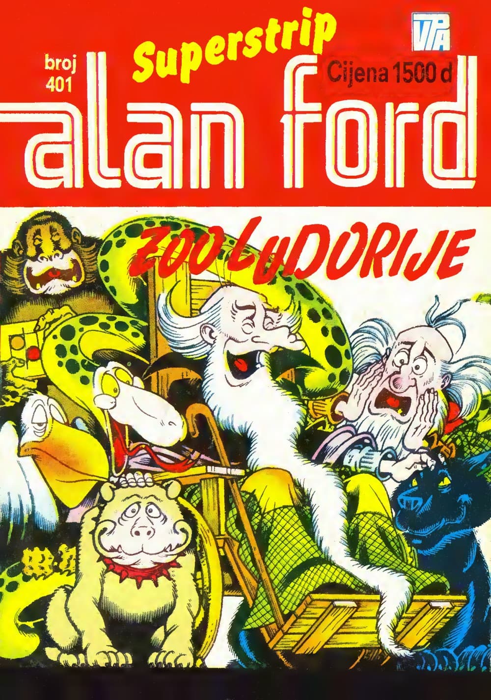 Naslovnica: Alan Ford klasik br. 231