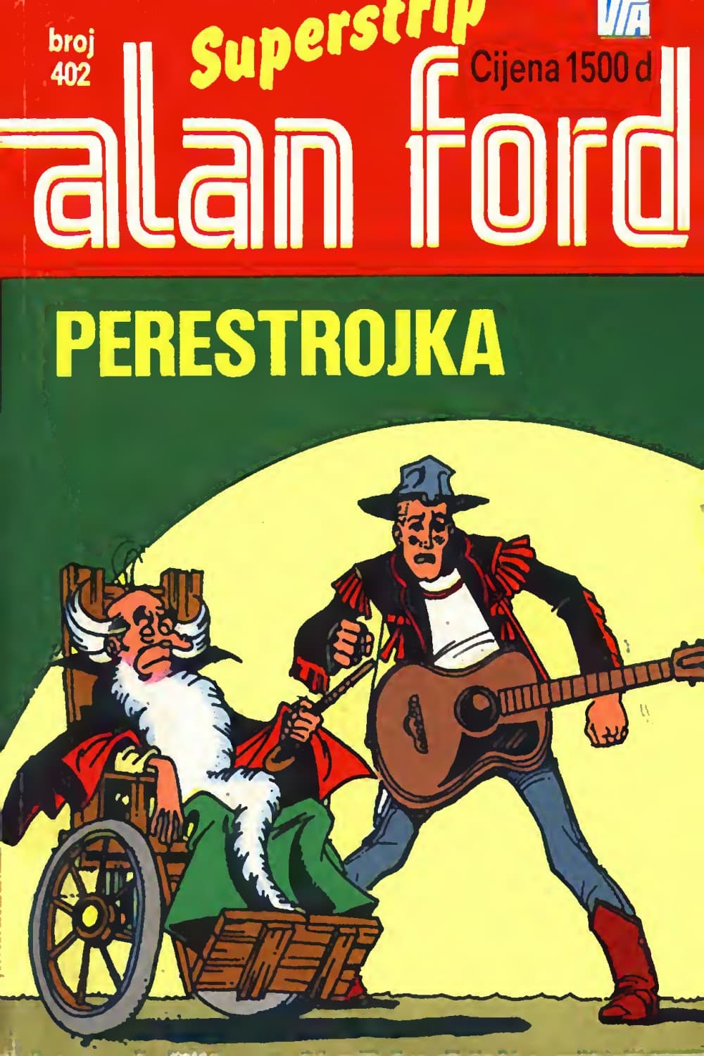 Naslovnica: Alan Ford klasik br. 232