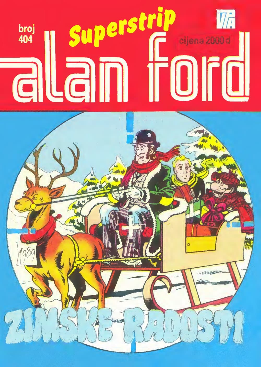 Naslovnica: Alan Ford klasik br. 234