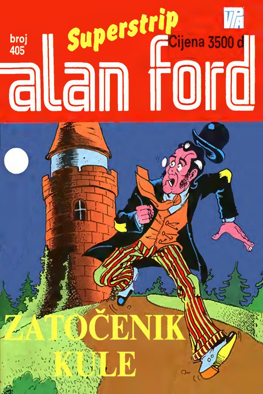 Naslovnica: Alan Ford klasik br. 235