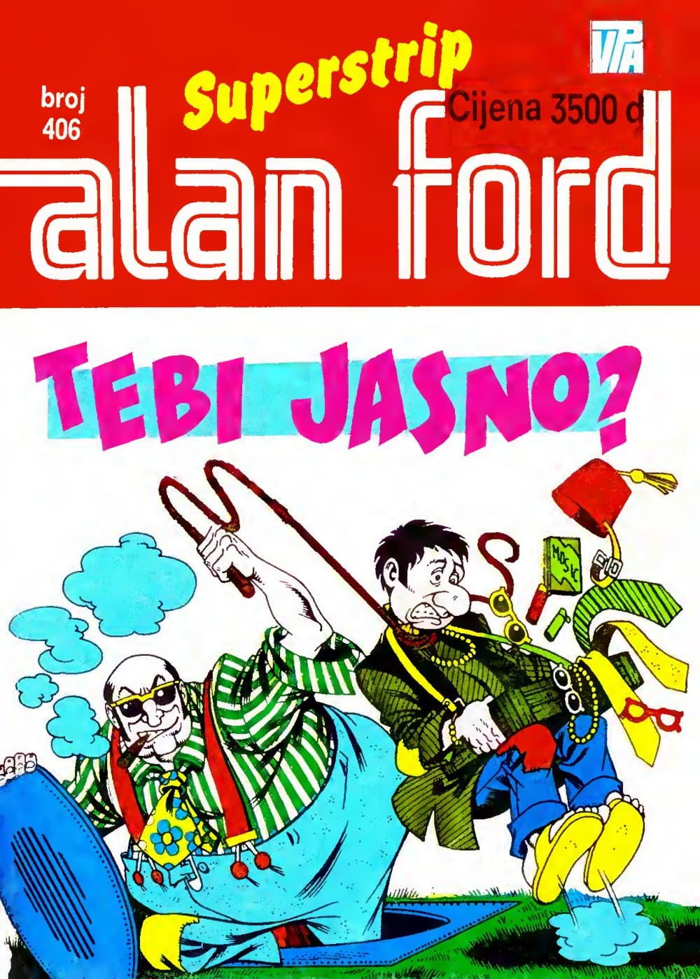 Naslovnica: Alan Ford klasik br. 236
