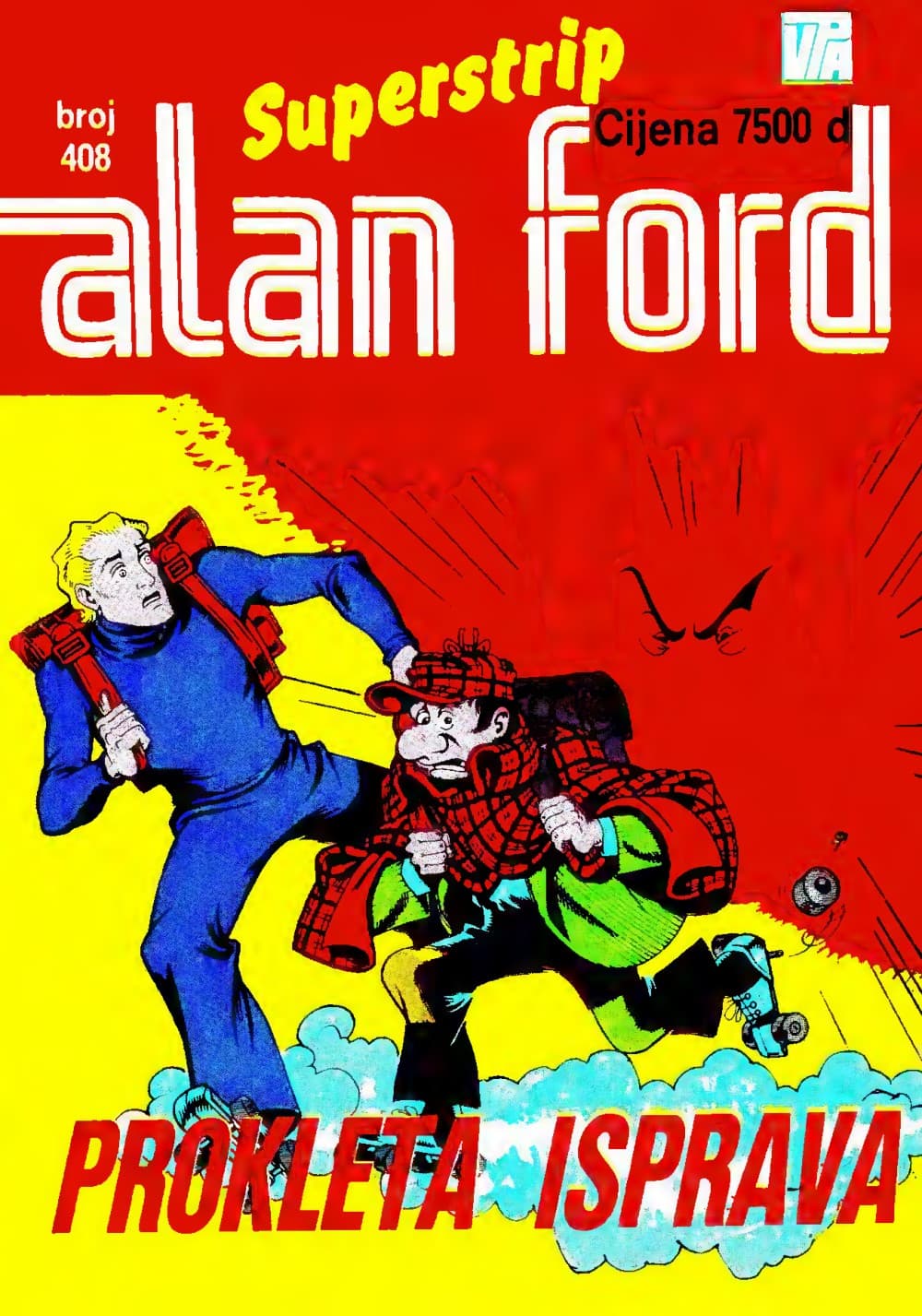 Naslovnica: Alan Ford klasik br. 238