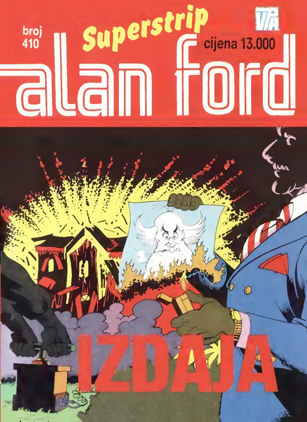 Naslovnica: Alan Ford klasik br. 240