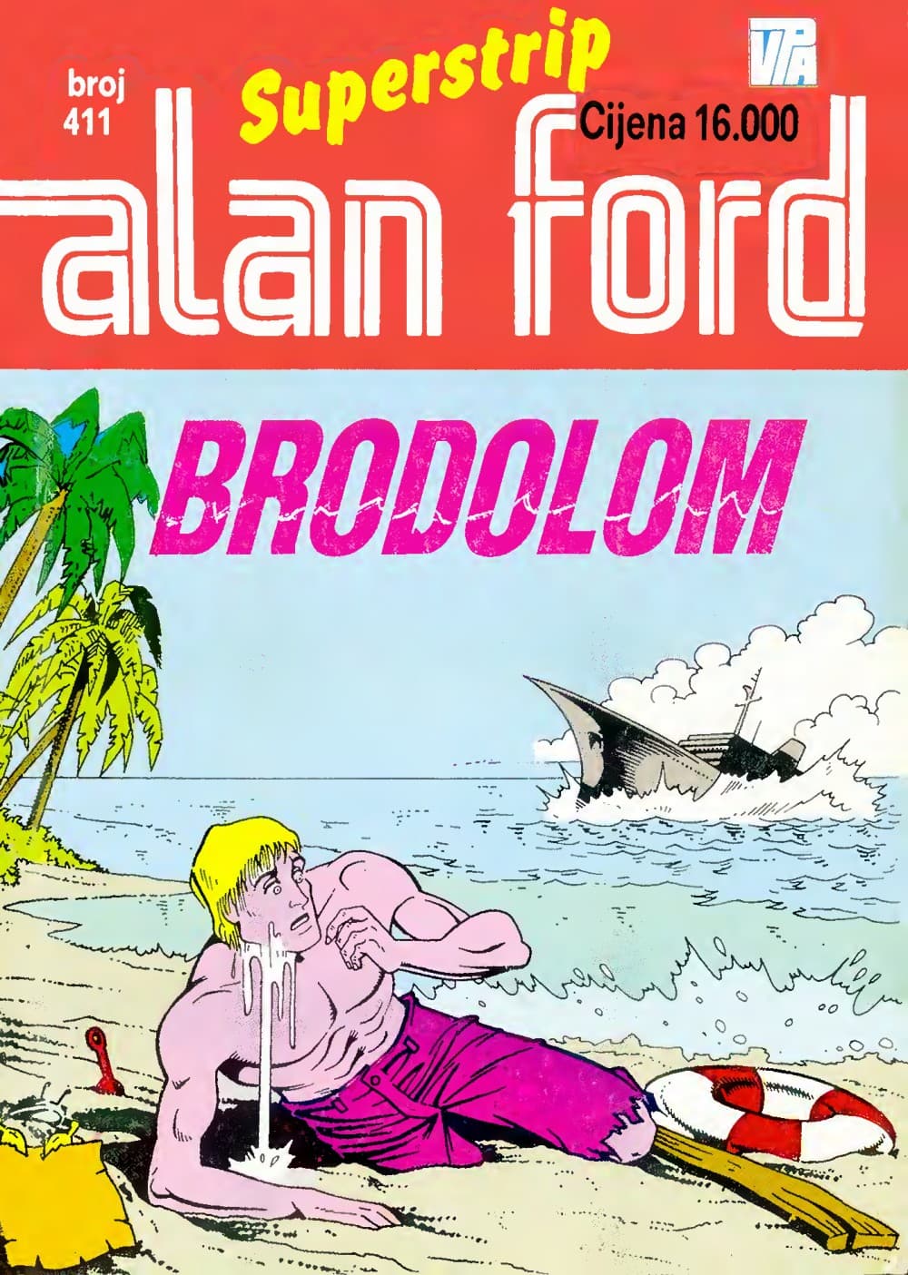 Naslovnica: Alan Ford klasik br. 241