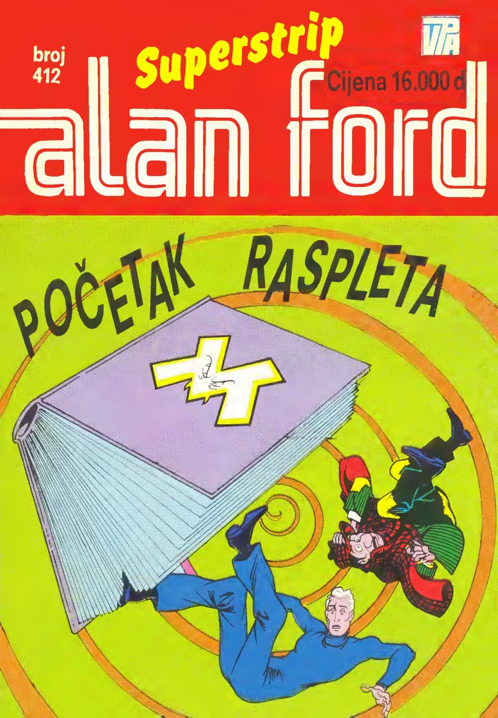 Naslovnica: Alan Ford klasik br. 242