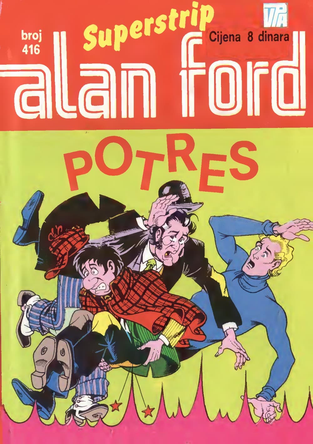 Naslovnica: Alan Ford klasik br. 246