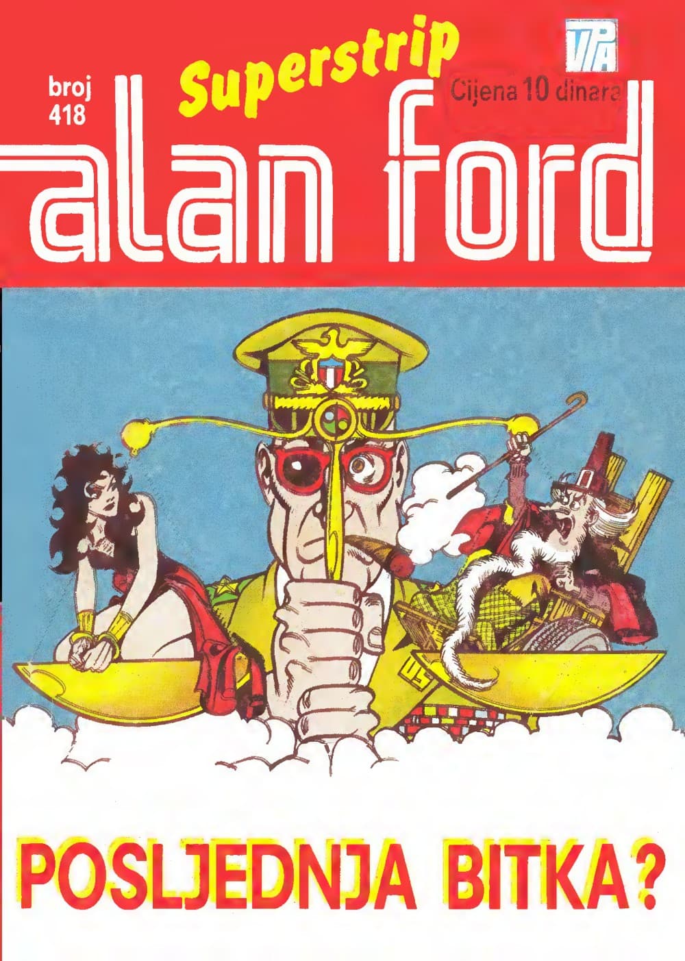 Naslovnica: Alan Ford klasik br. 248