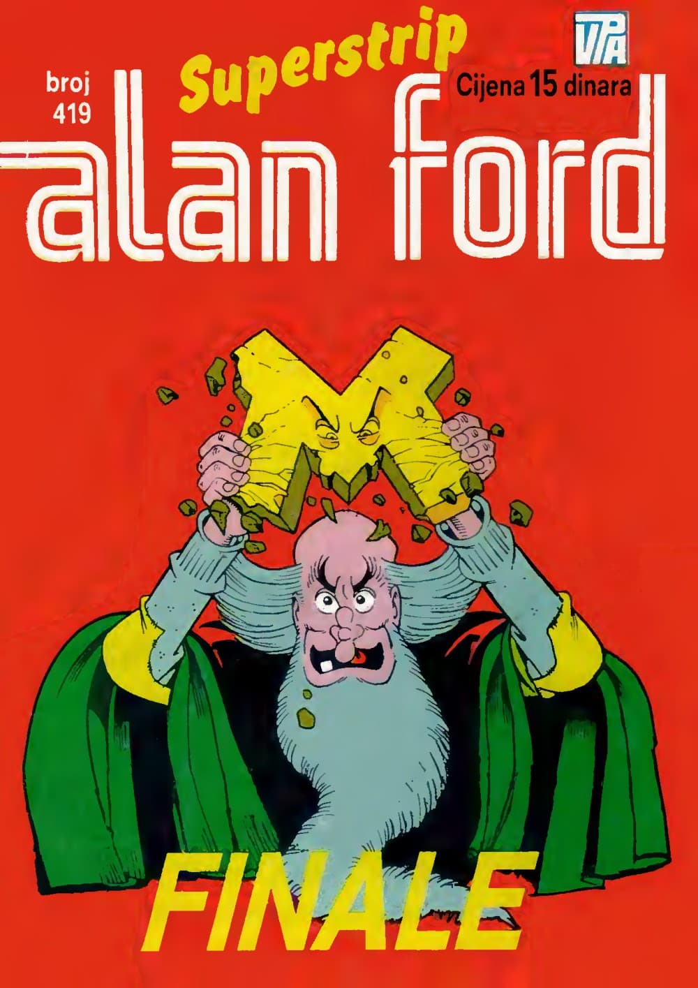Naslovnica: Alan Ford klasik br. 249