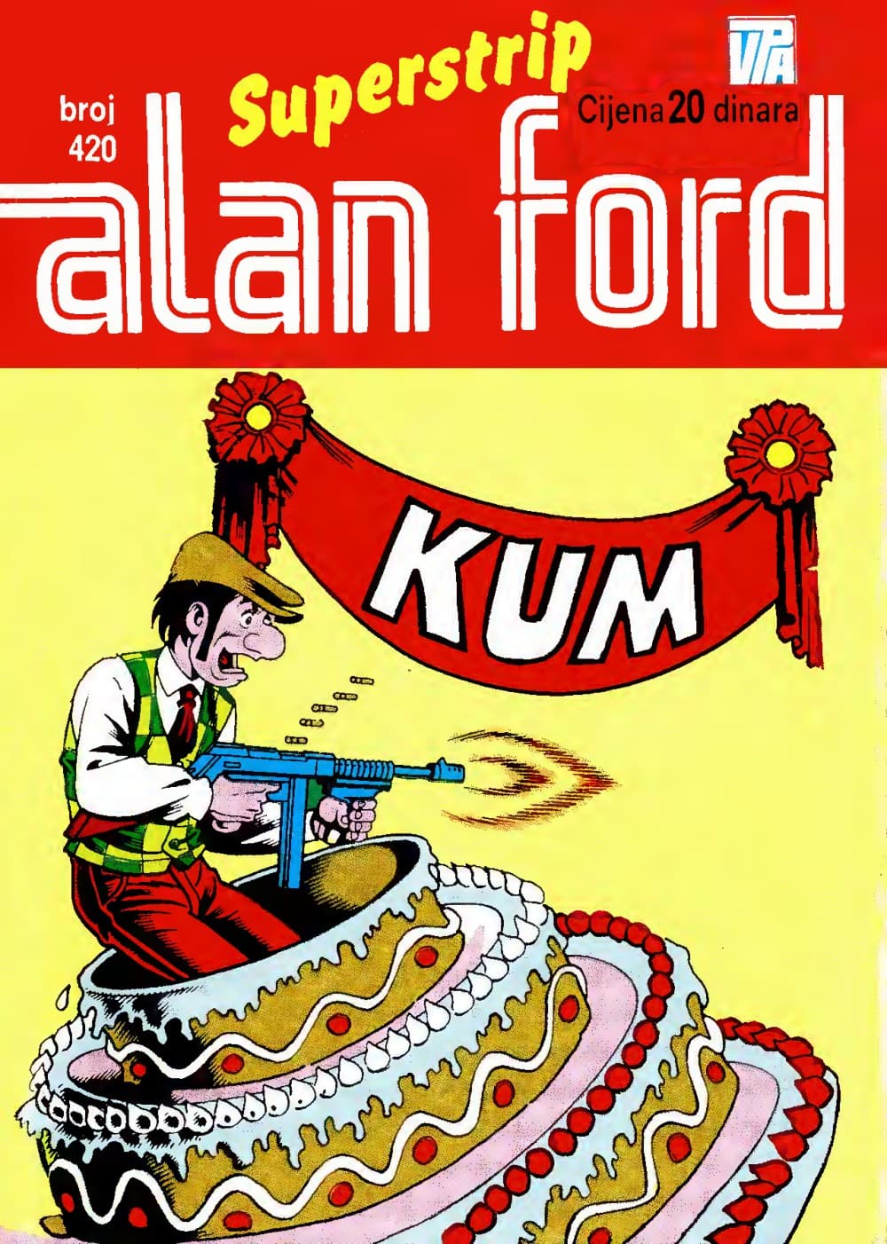 Naslovnica: Alan Ford klasik br. 250