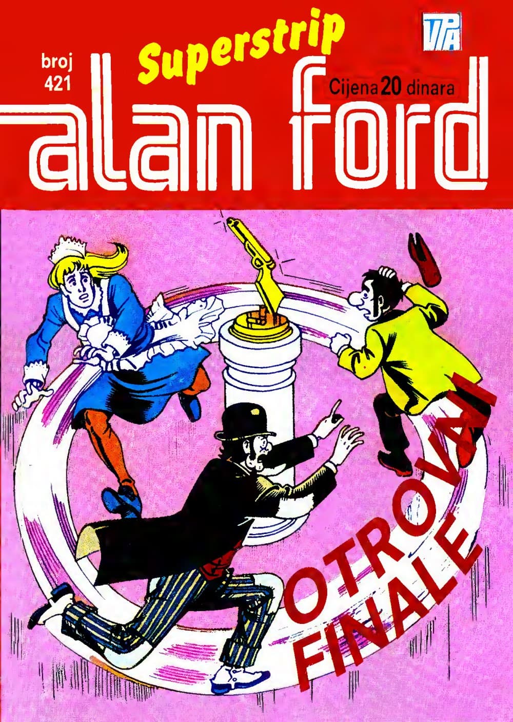 Naslovnica: Alan Ford klasik br. 251