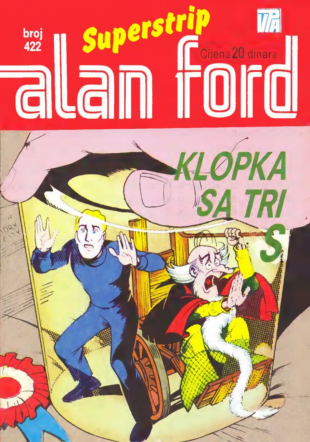 Naslovnica: Alan Ford klasik br. 252