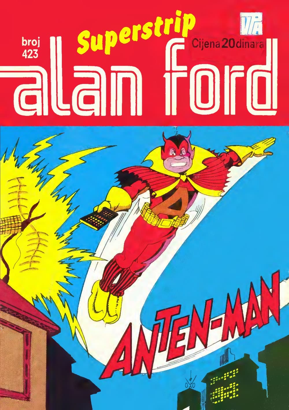 Naslovnica: Alan Ford klasik br. 253