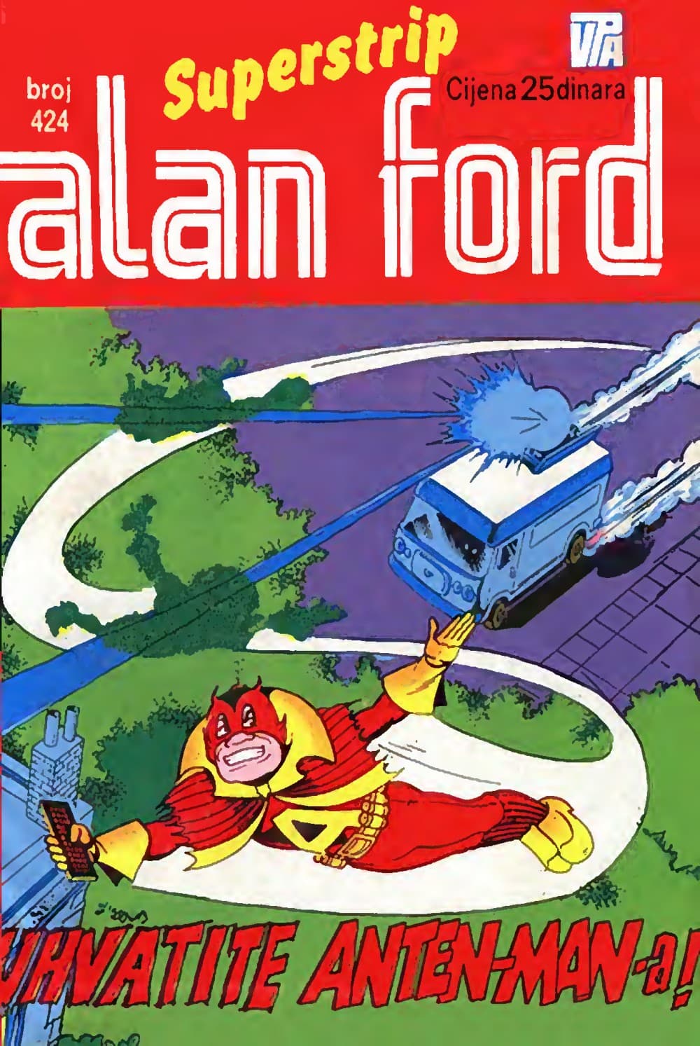 Naslovnica: Alan Ford klasik br. 254