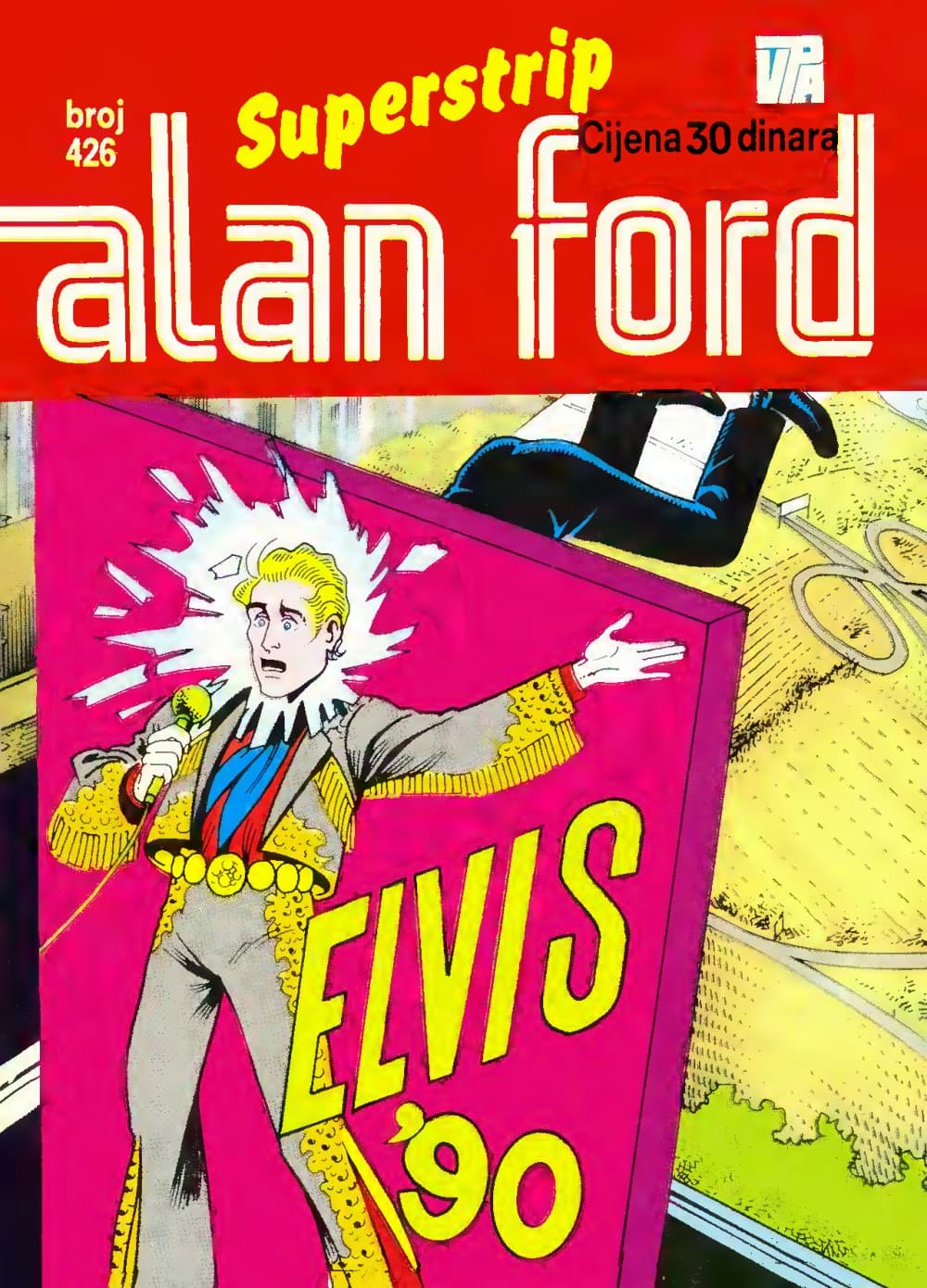 Naslovnica: Alan Ford klasik br. 256