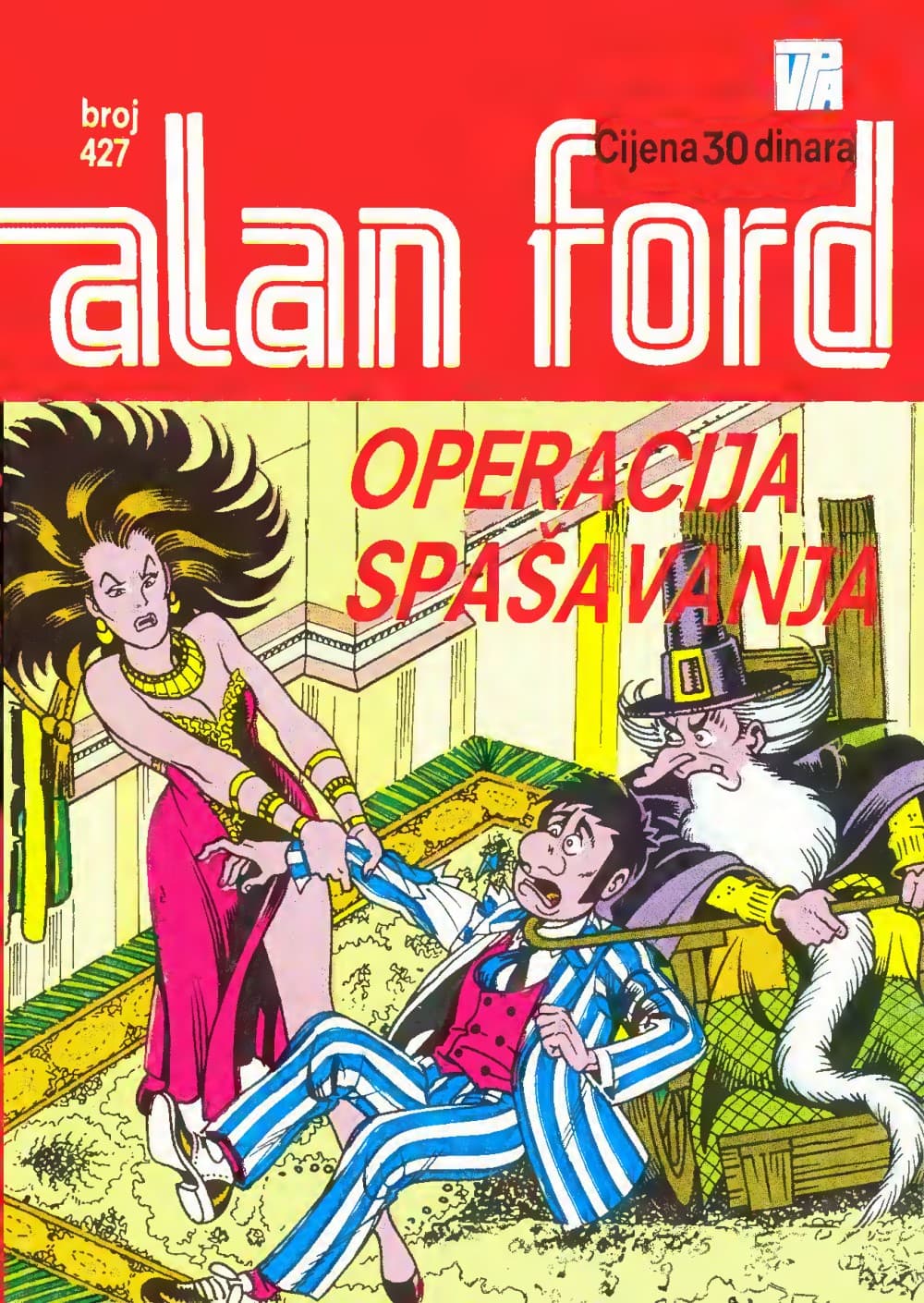Naslovnica: Alan Ford klasik br. 257