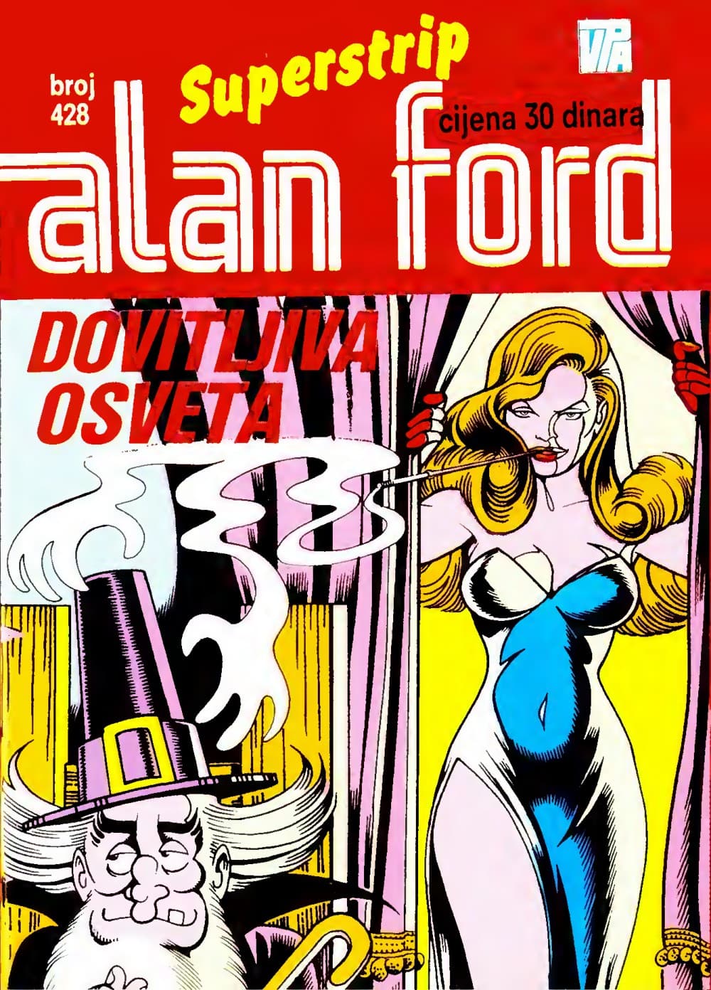 Naslovnica: Alan Ford klasik br. 258