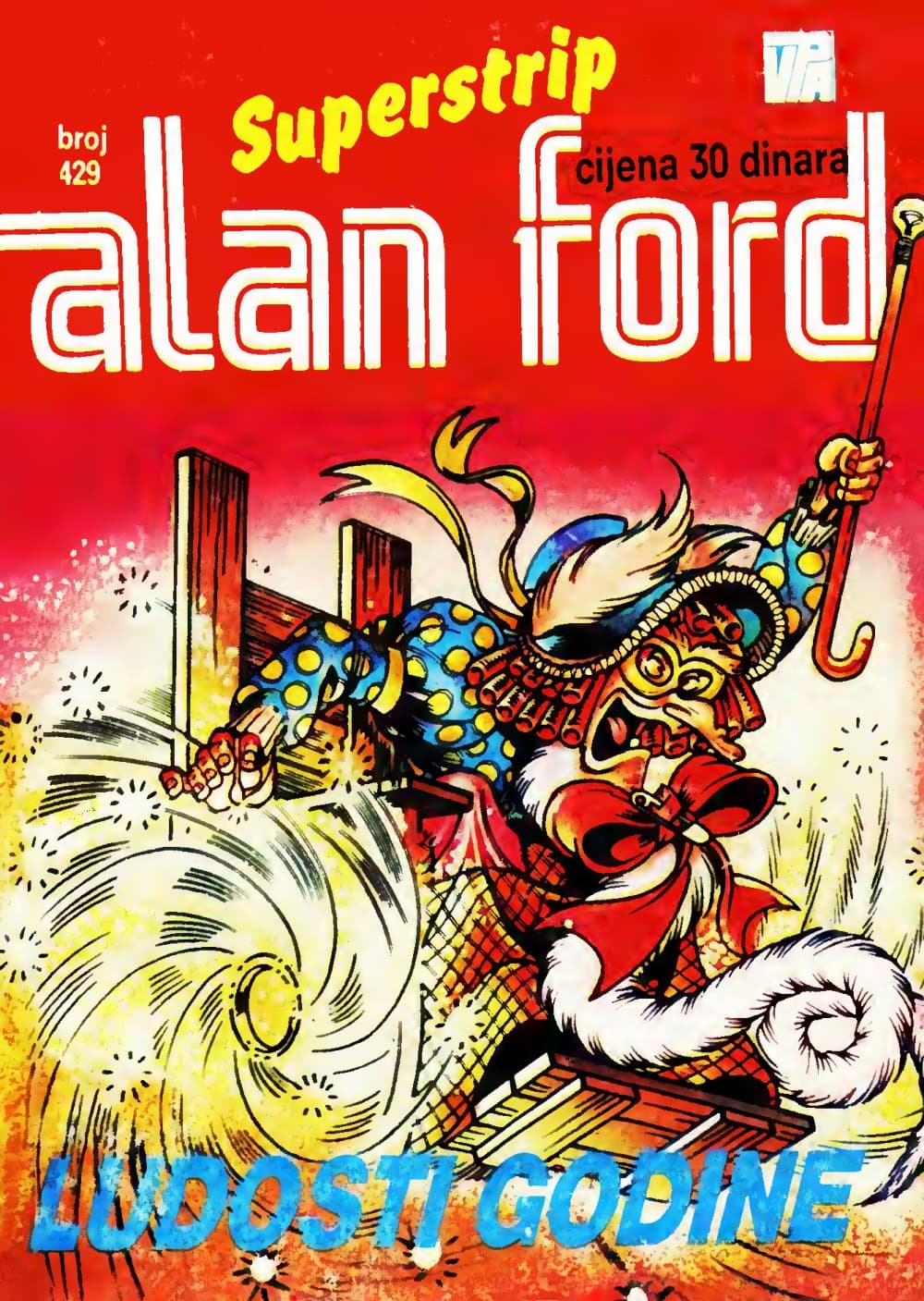 Naslovnica: Alan Ford klasik br. 259