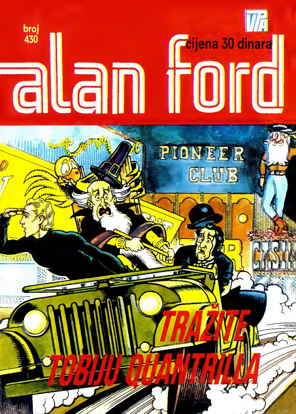 Naslovnica: Alan Ford klasik br. 260