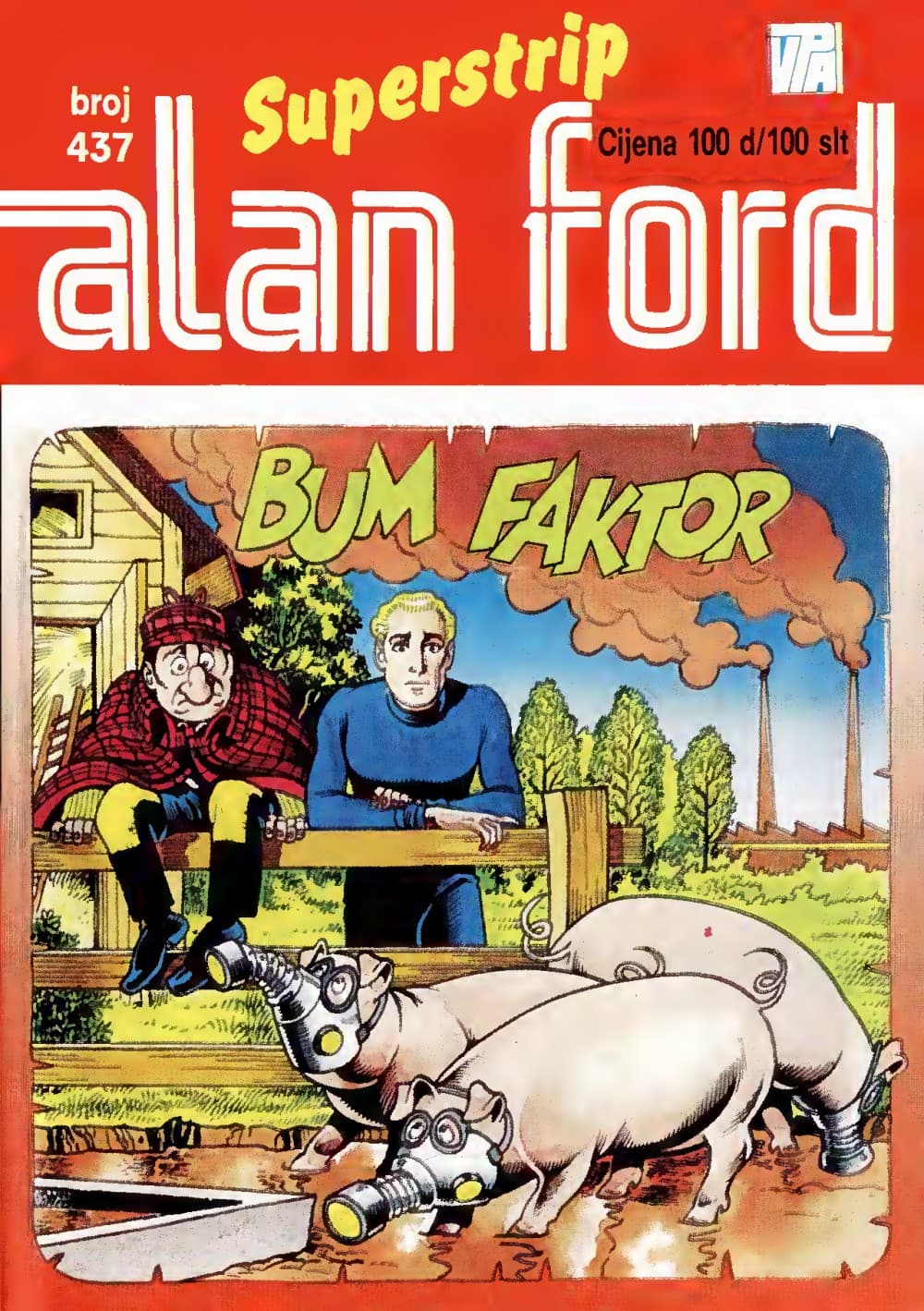 Naslovnica: Alan Ford klasik br. 267