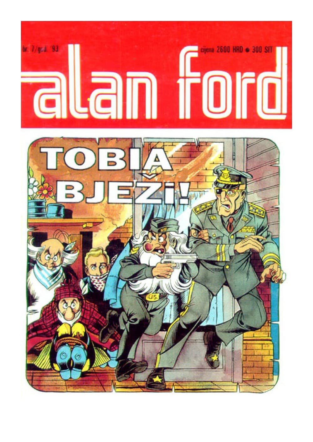 Naslovnica: Alan Ford klasik br. 284