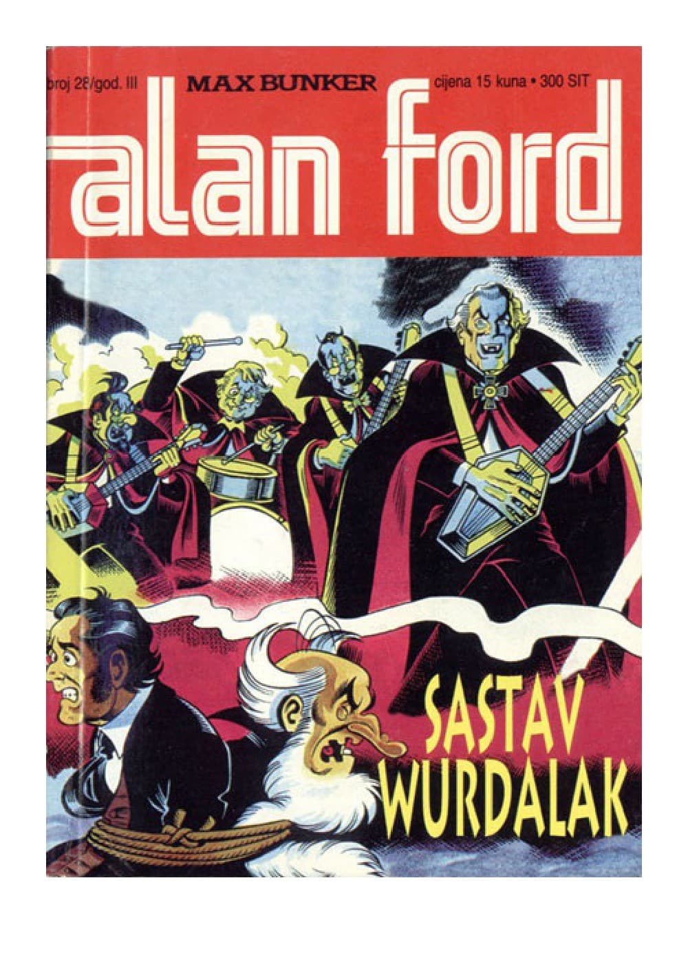 Naslovnica: Alan Ford klasik br. 305