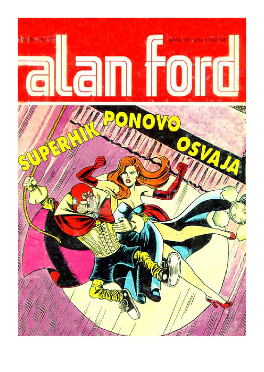 Naslovnica: Alan Ford klasik br. 316