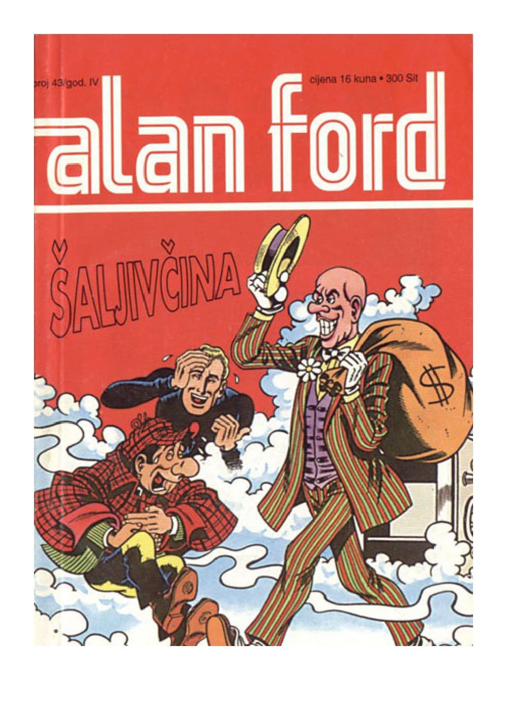 Naslovnica: Alan Ford klasik br. 320