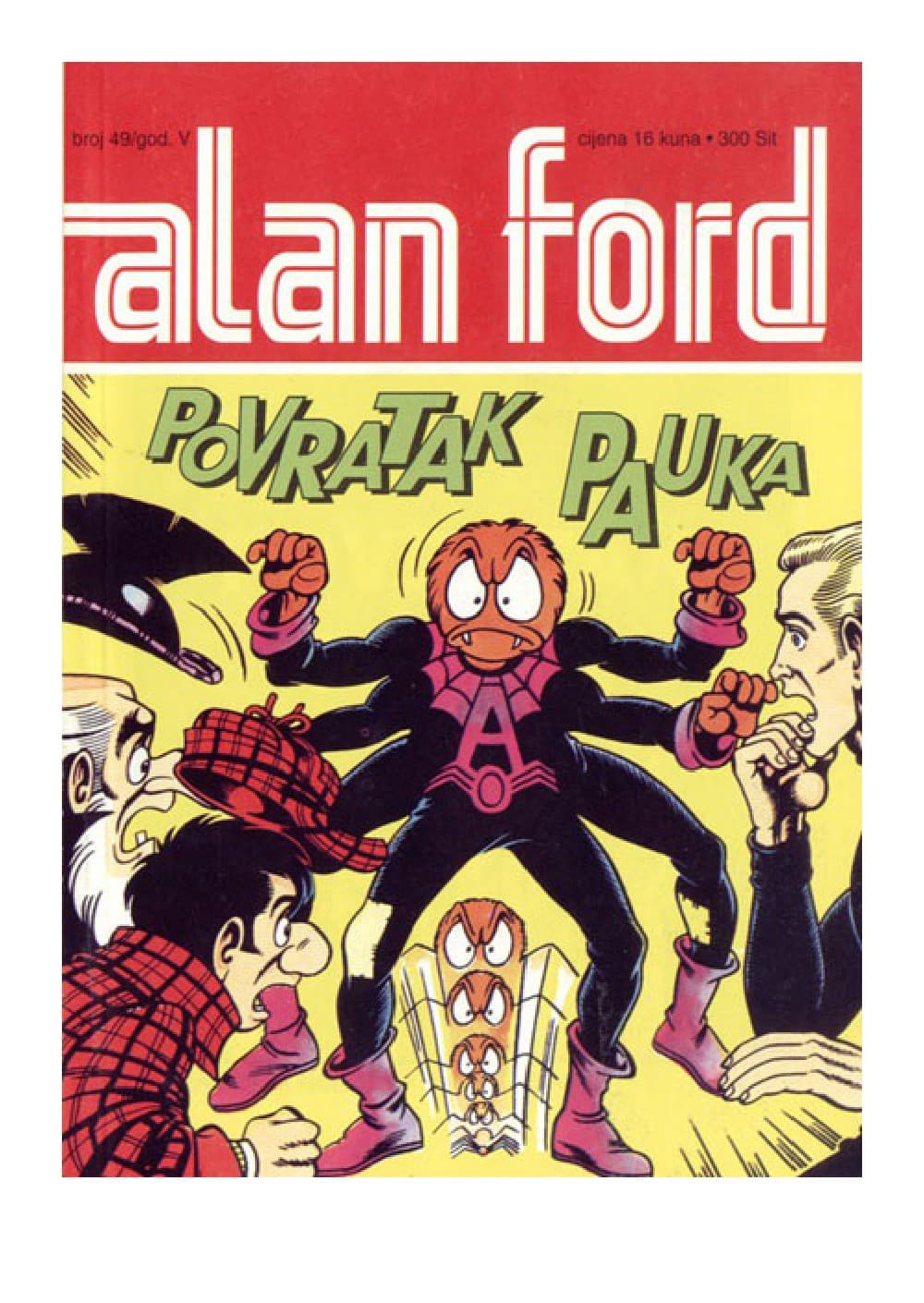 Naslovnica: Alan Ford klasik br. 327