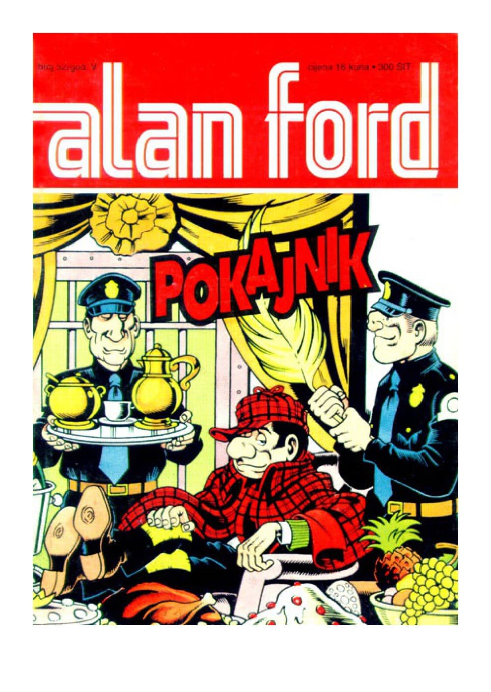 Naslovnica: Alan Ford klasik br. 329