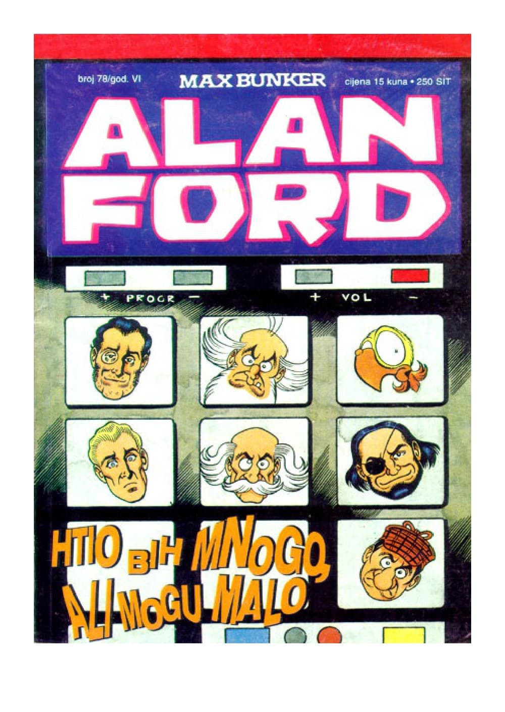 Naslovnica: Alan Ford klasik br. 355
