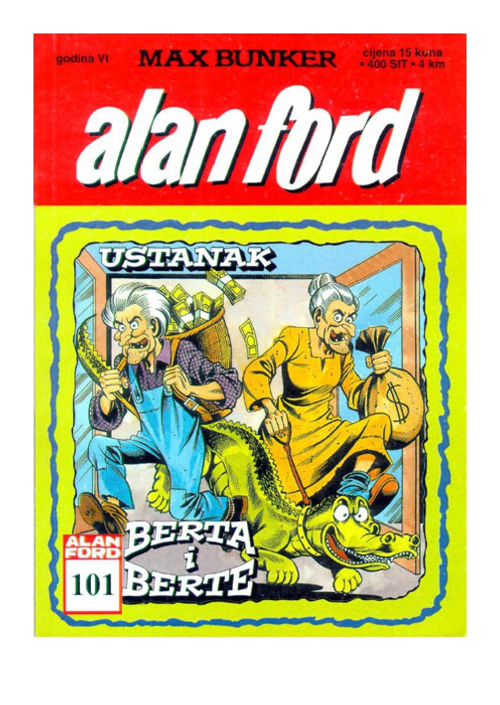 Naslovnica: Alan Ford klasik br. 375