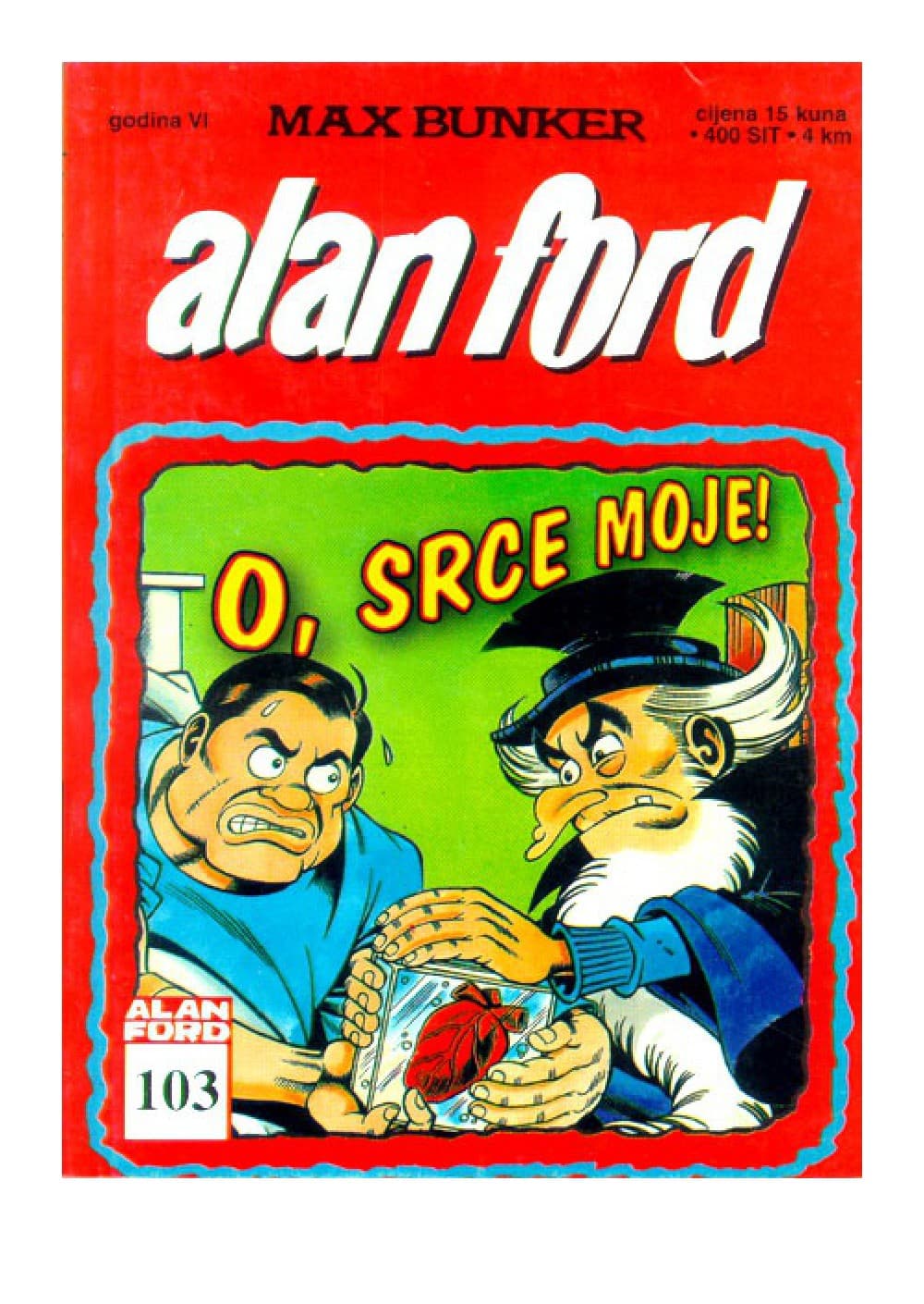 Naslovnica: Alan Ford klasik br. 377