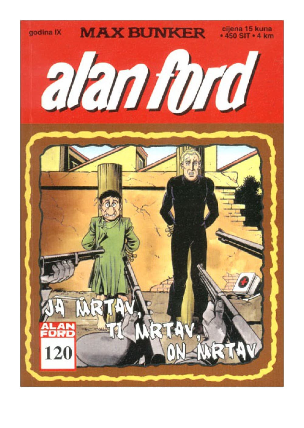 Naslovnica: Alan Ford klasik br. 393