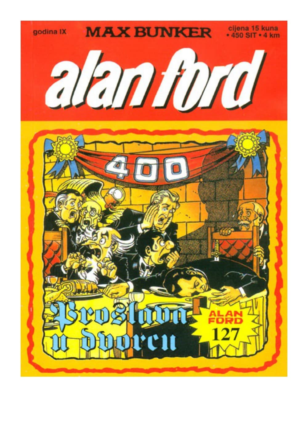Naslovnica: Alan Ford klasik br. 400