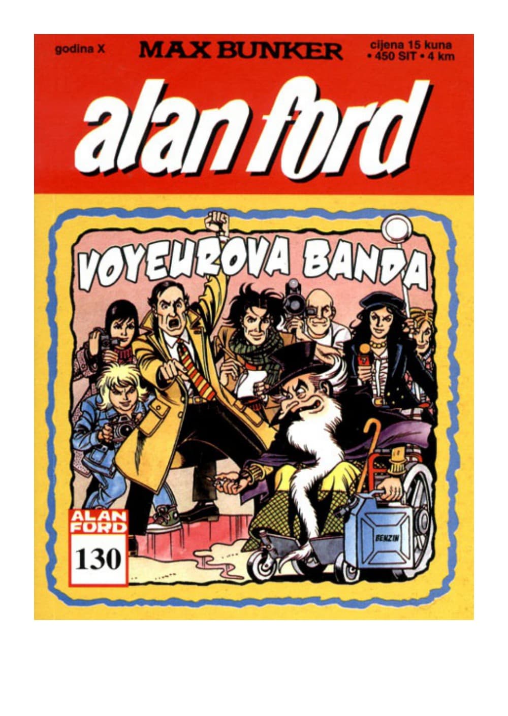 Naslovnica: Alan Ford klasik br. 401
