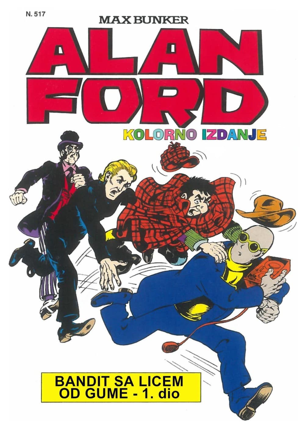 Naslovnica: Alan Ford klasik br. 517