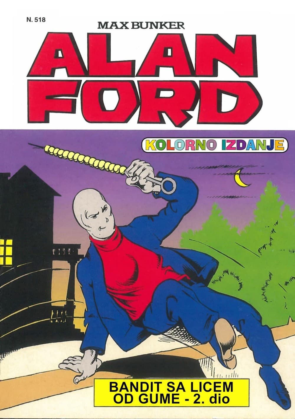 Naslovnica: Alan Ford klasik br. 518