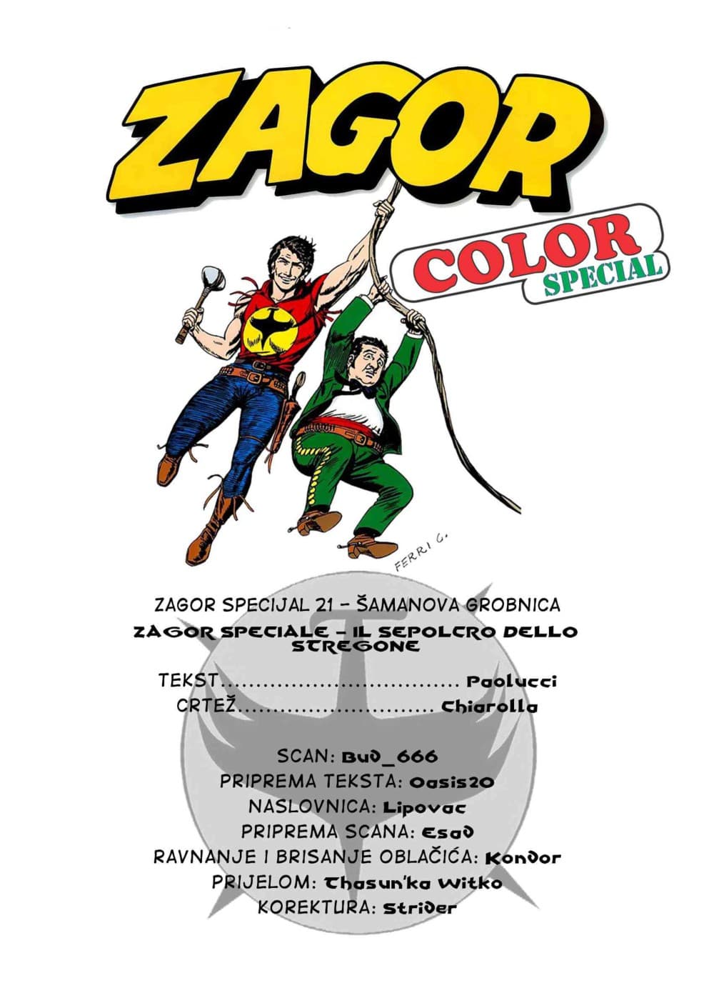 Zagor Kolor specijal br. 21 – slika 2