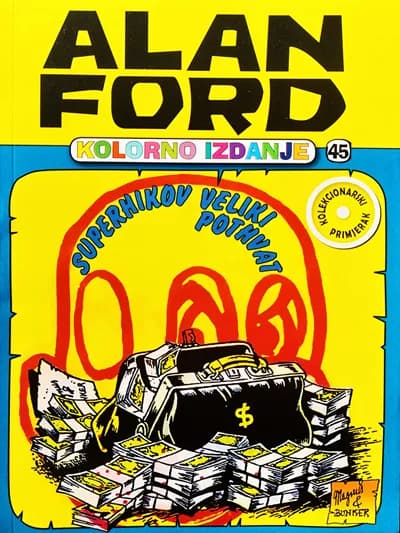 Alan Ford Kolorno izdanje br. 45