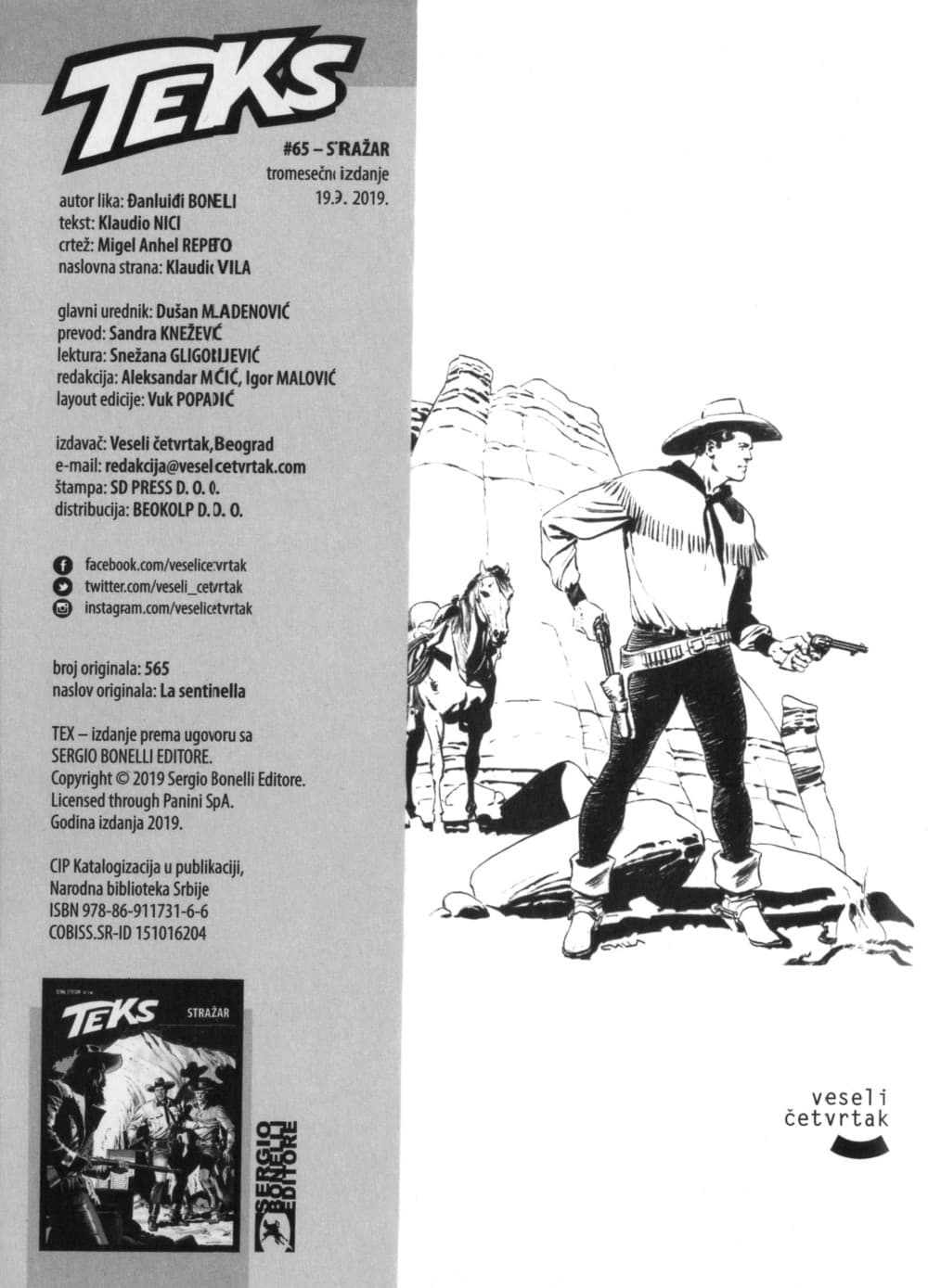 Tex Willer br. 565 – slika 2