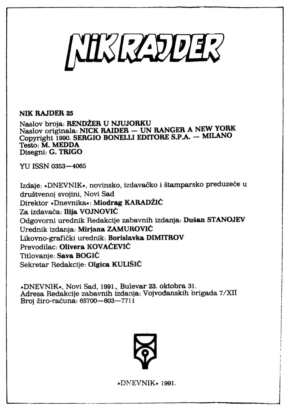 Nick Raider br. 25 – slika 2