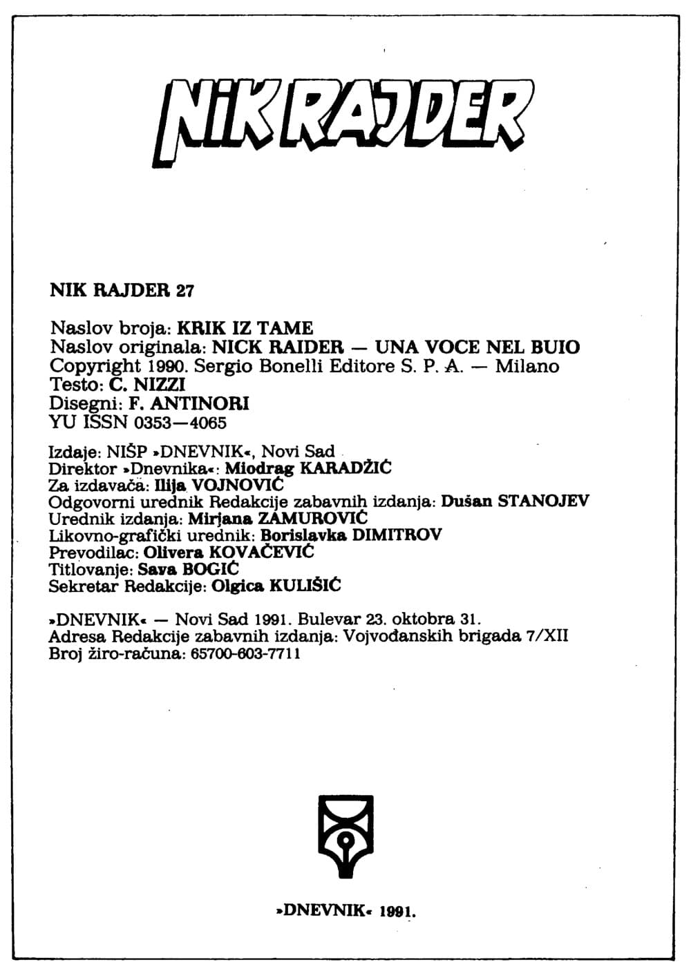 Nick Raider br. 27 – slika 2