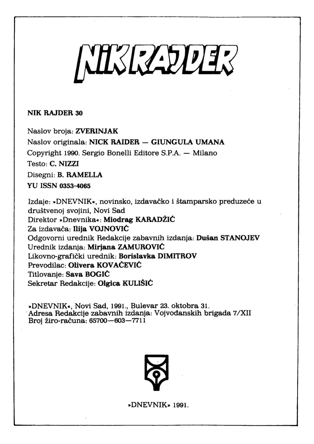 Nick Raider br. 30 – slika 2
