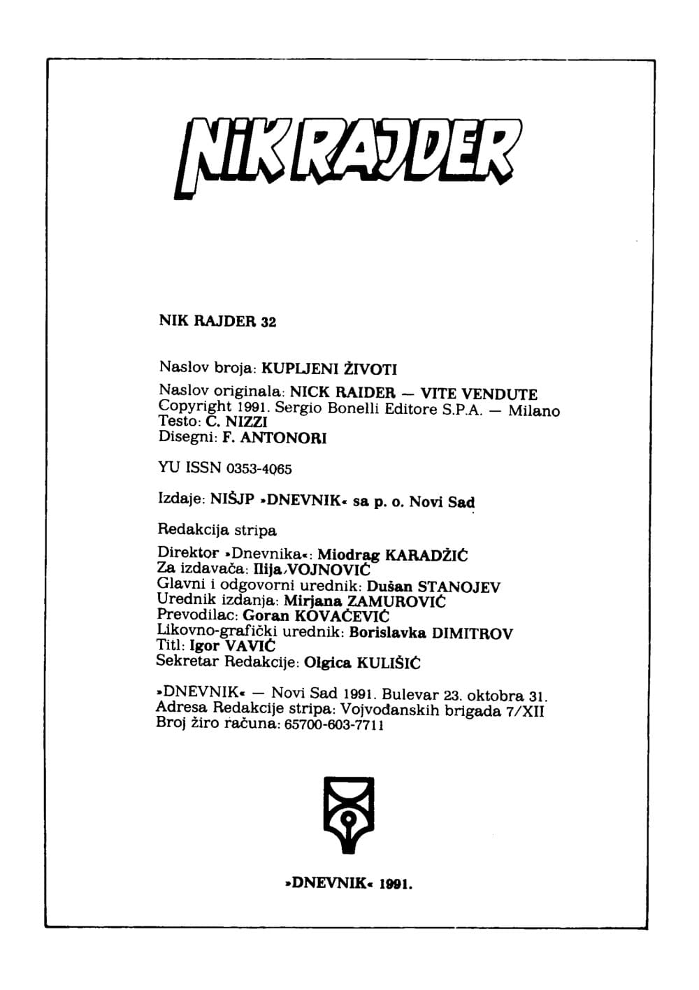 Nick Raider br. 32 – slika 2