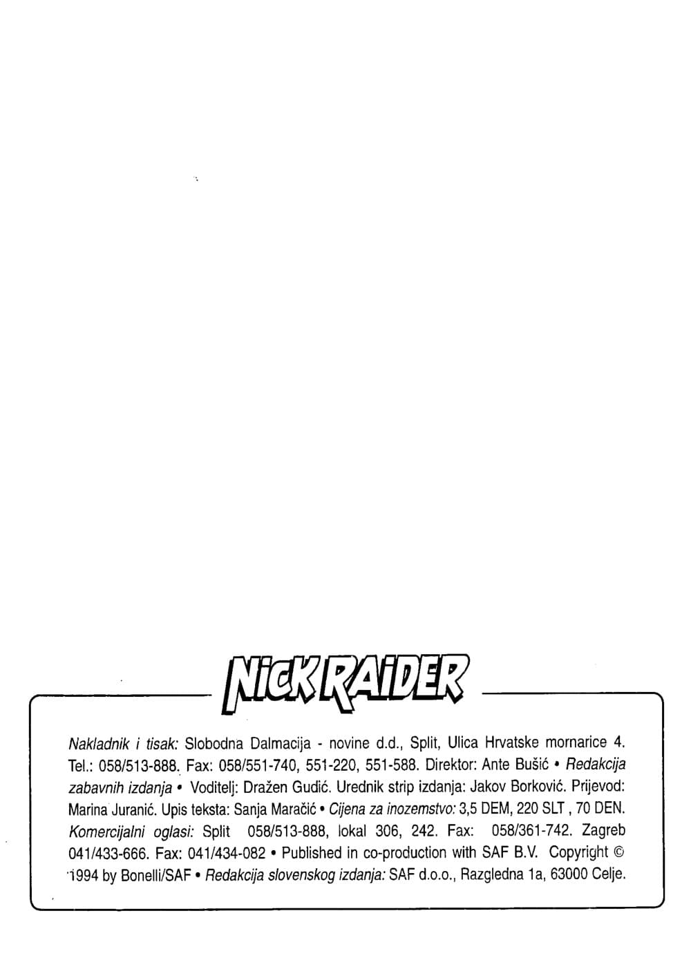 Nick Raider br. 39 – slika 2
