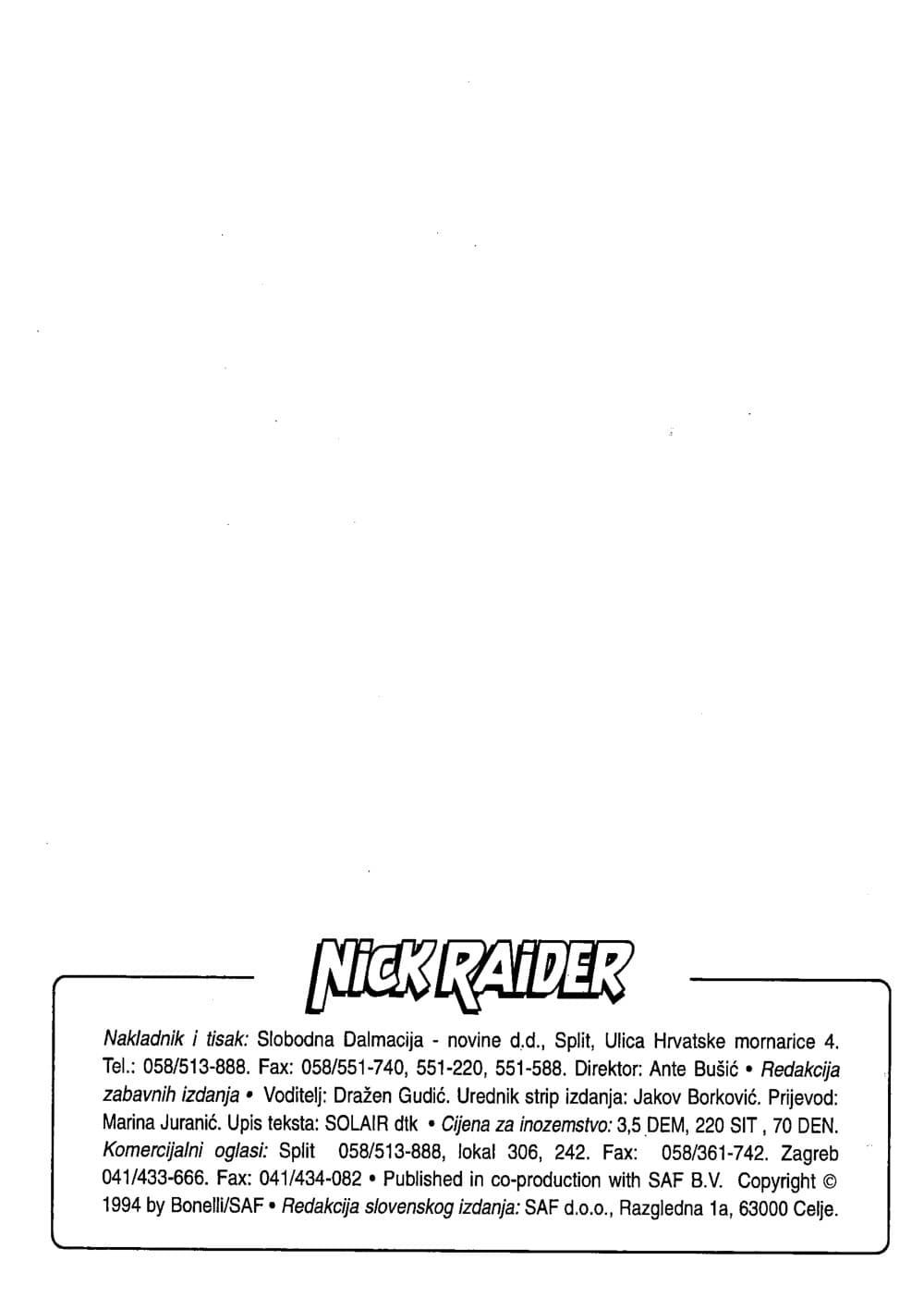 Nick Raider br. 40 – slika 2