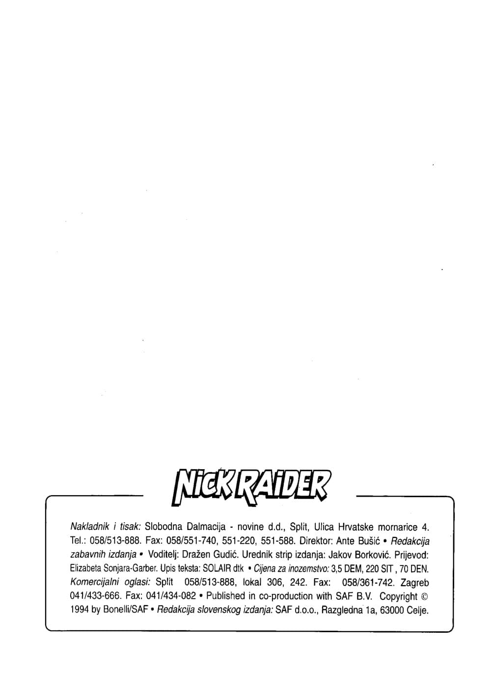 Nick Raider br. 42 – slika 2